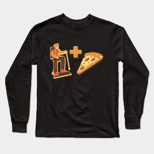 hiking and pizza Long Sleeve T-Shirt